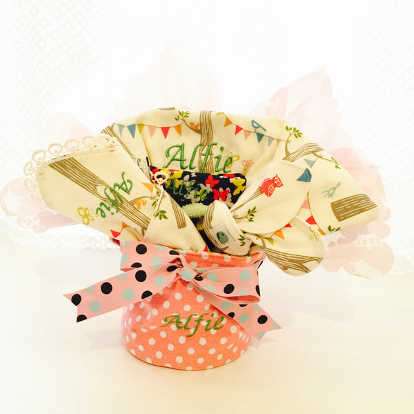 Organic Personalized Baby gift set E
