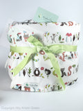 Organic Crib Bumper with Cover and Canopy