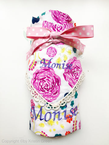 Organic bib and blanket set