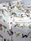 Organic Crib Bumper with Cover and Canopy