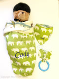 Organic Personalized Baby Gift Set C